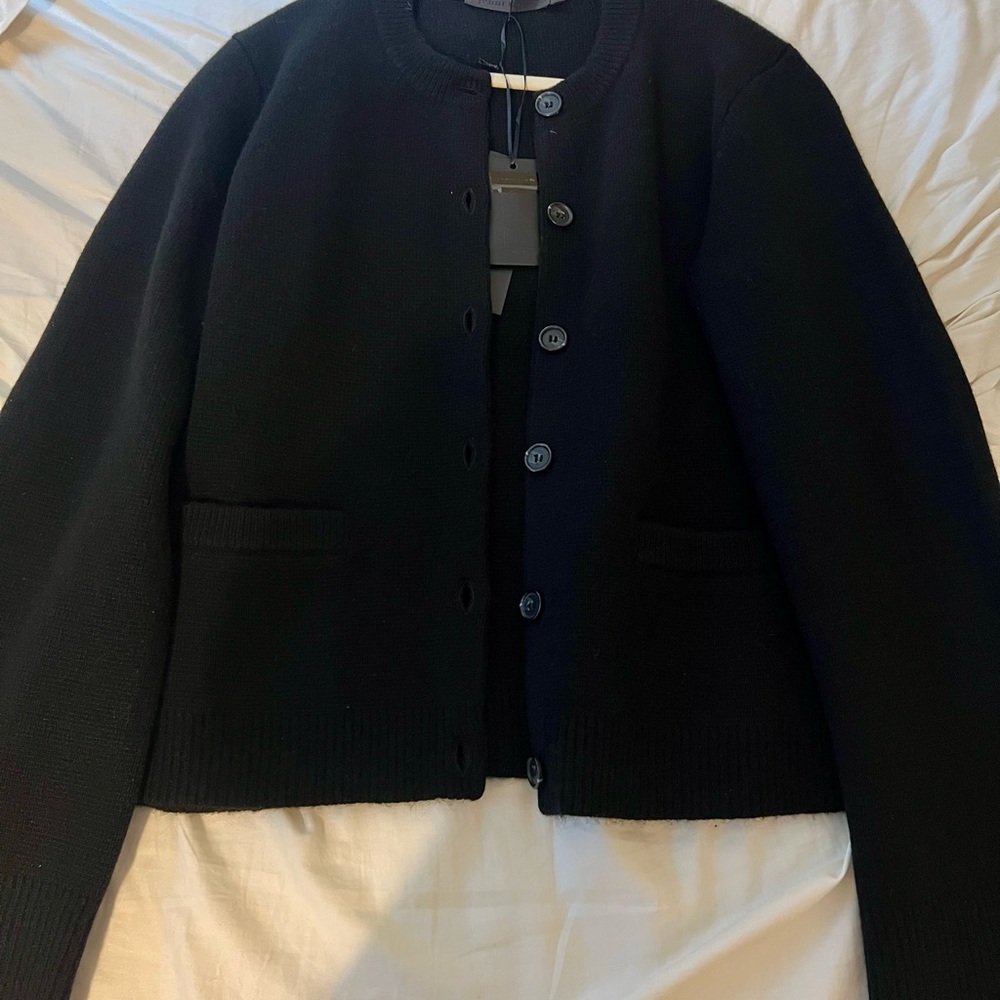 Jenni Kayne Cooper Black Knit Cardigan